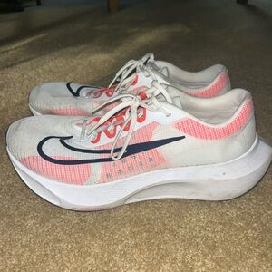 Nike Zoom Fly 5 White Bright Crimson - Men's Size 13